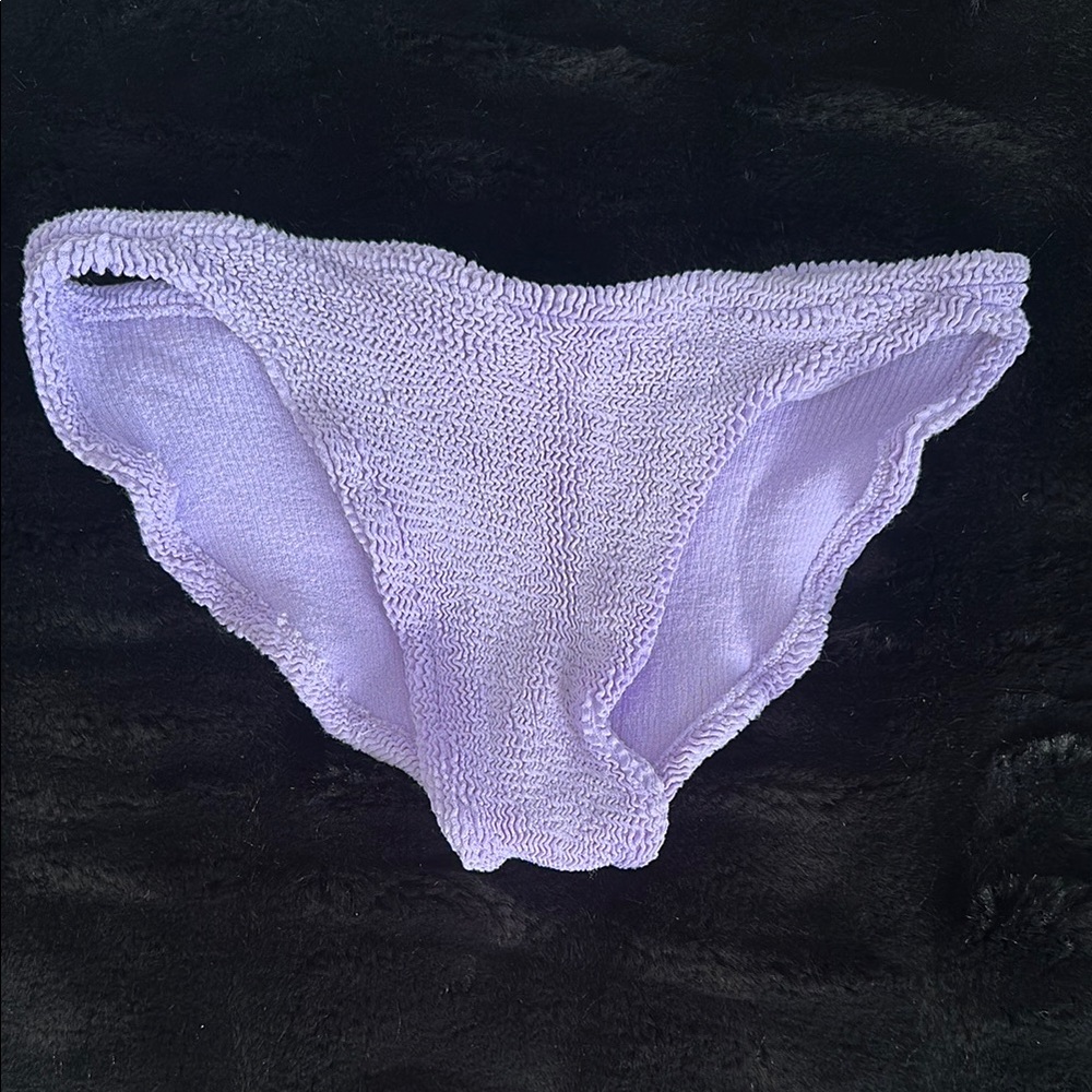 Hunza G Purple Bikini Bottom